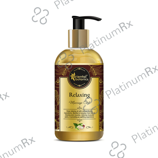 Oriental Botanics Relaxing Body Massage Oil