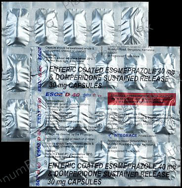 Esoz D 40/75mg Capsule SR 15s