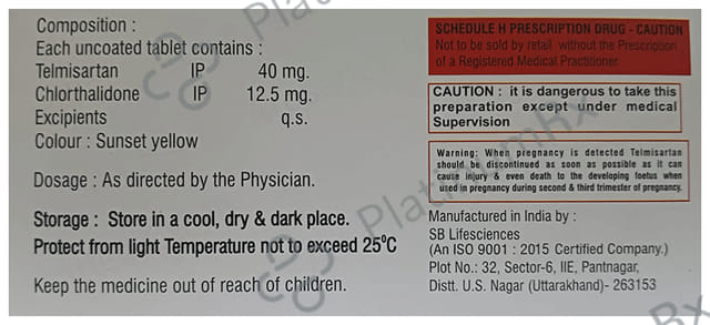 Arosarten CH 40 Tablet