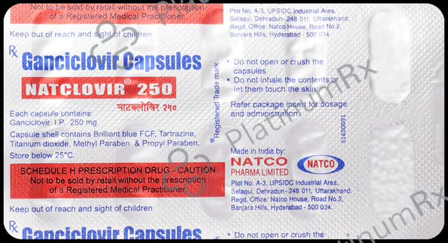 Natclovir 250 Capsule 10 Capsule