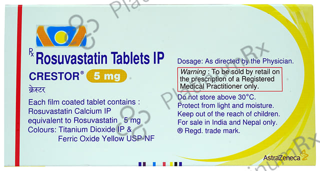 Crestor 5mg Tablet 30s