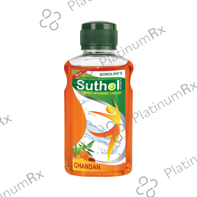 Boroline's Suthol Antiseptic Skin Hygiene Active Chandan Liquid
