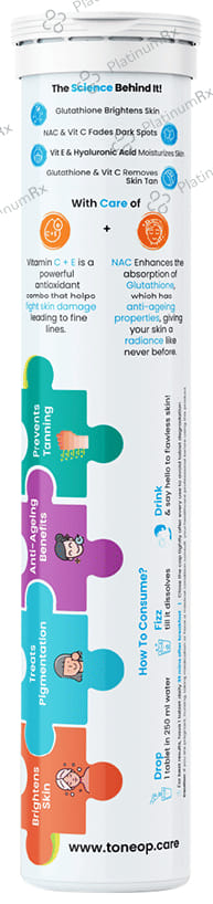 ToneOp Care Skin 360 Effervescent Tablet Mango