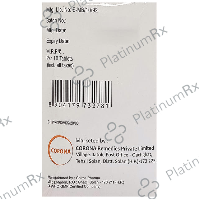 Xop CV 200/125mg Tablet 10s