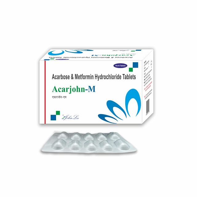 Acarjohn M 25/500mg Tablet 10s