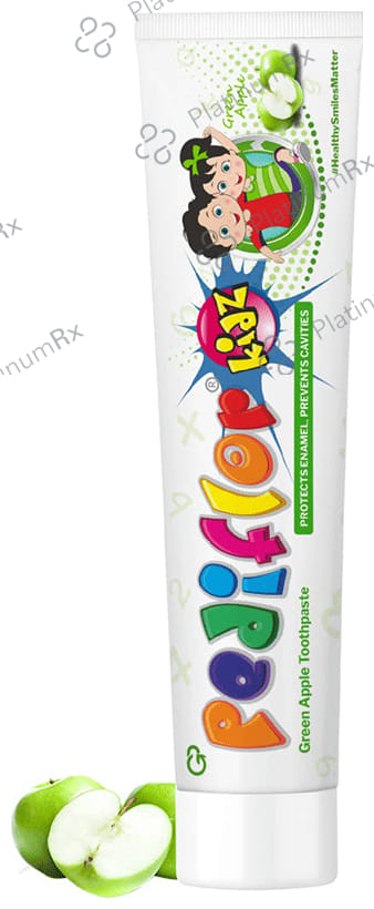 Pediflor Kidz Toothpaste (70gm Each) Green Apple