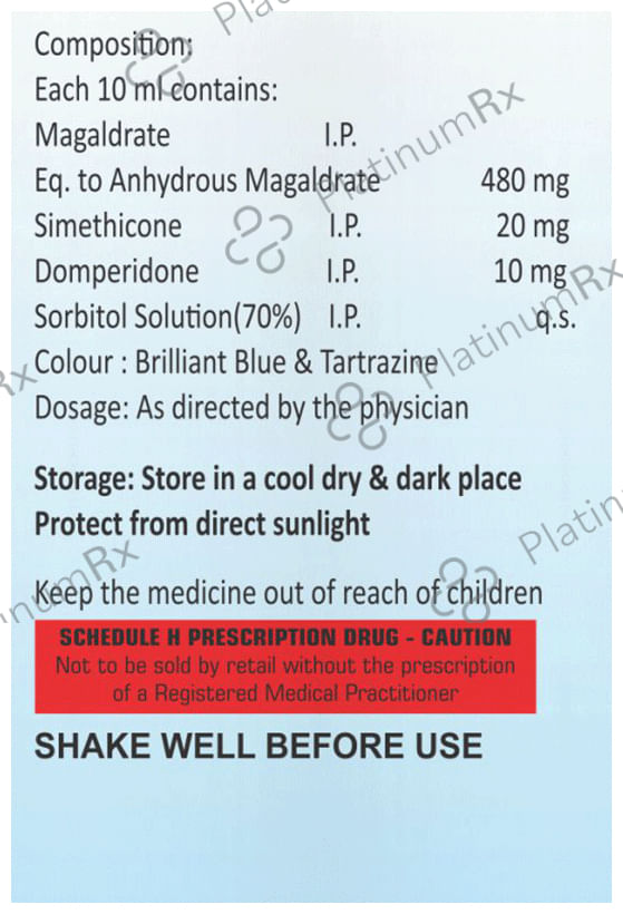 Cosil D Oral Suspension Saunf Sugar Free