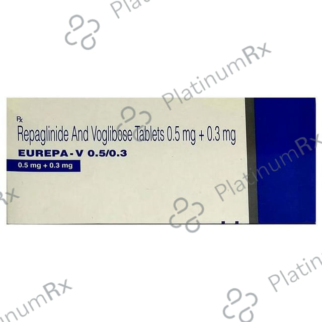 Eurepa V 0.5/0.3mg Tablet 10s