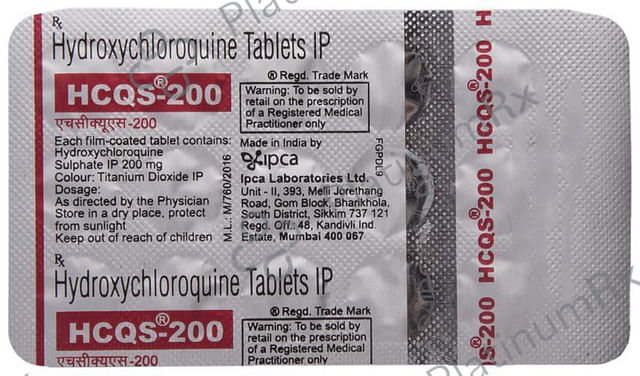 HCQS 200mg Tablet 15s