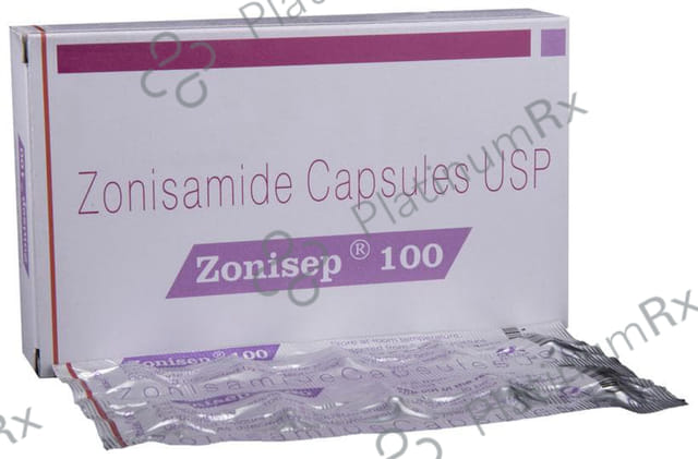 Zonisep 100mg Capsule 10s