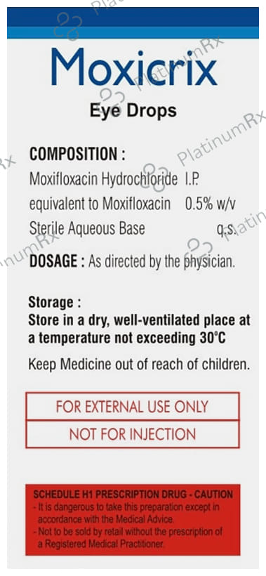 Moxicrix Eye Drop