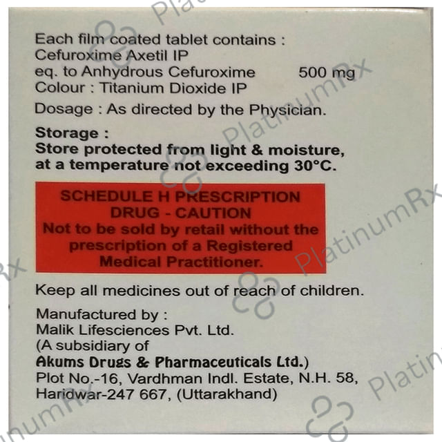 Cefobanta 500 Tablet