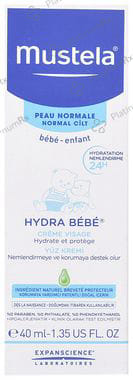 Mustela Hydra Bebe Facial Cream 40ml