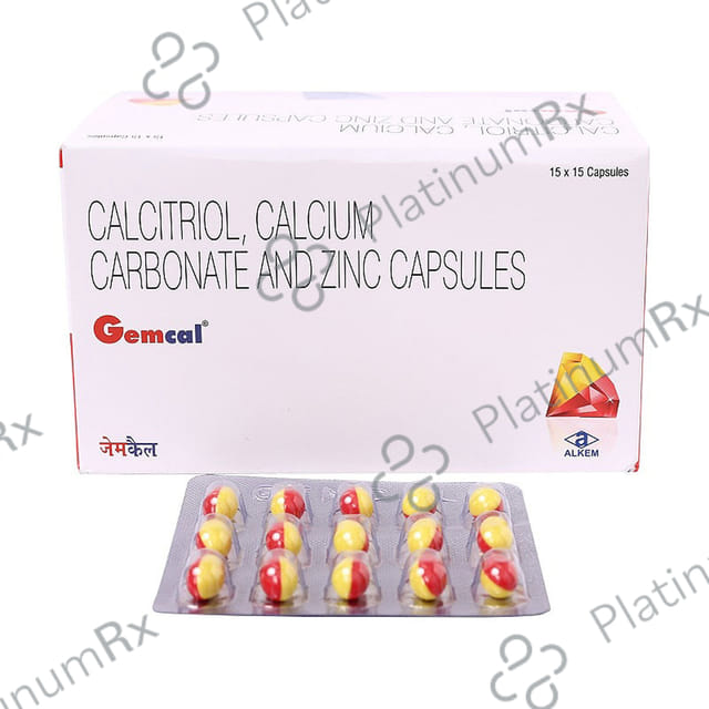 Gemcal 500mg Tablet 15s