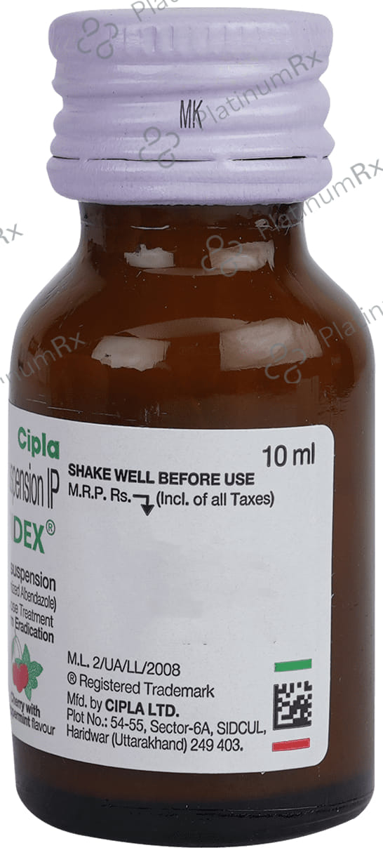 Bendex 200mg Suspension 10ml