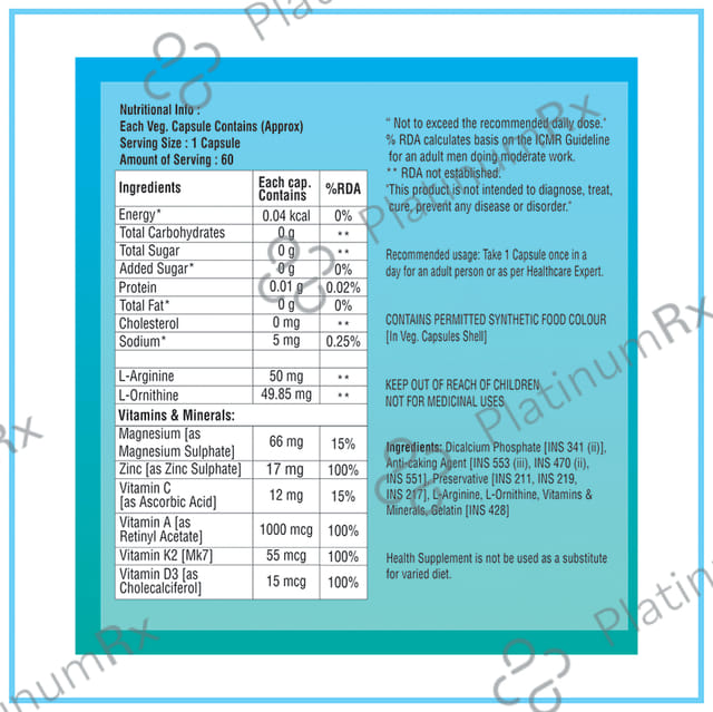 Nutrigrow Height Grow Capsule