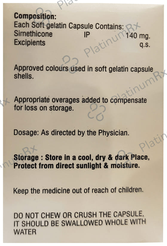 Simpalm 140mg Soft Gelatin Capsule 10s