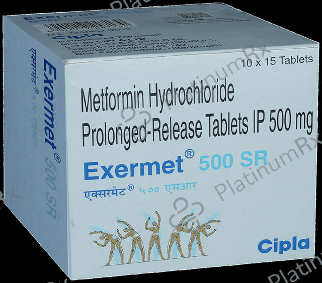 Exermet SR 500mg Tablet 15s