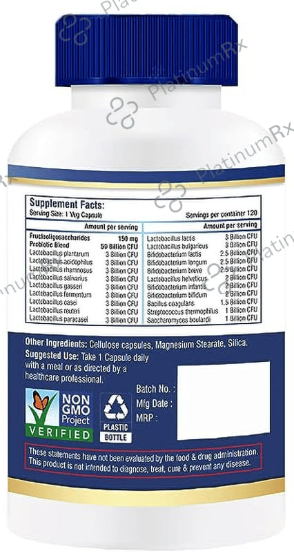 Brex Health Biobrex Veg Capsule 120s