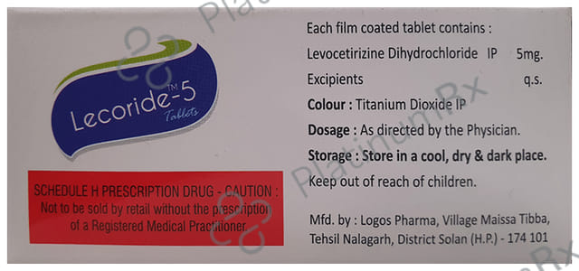 Lecoride 5mg Tablet