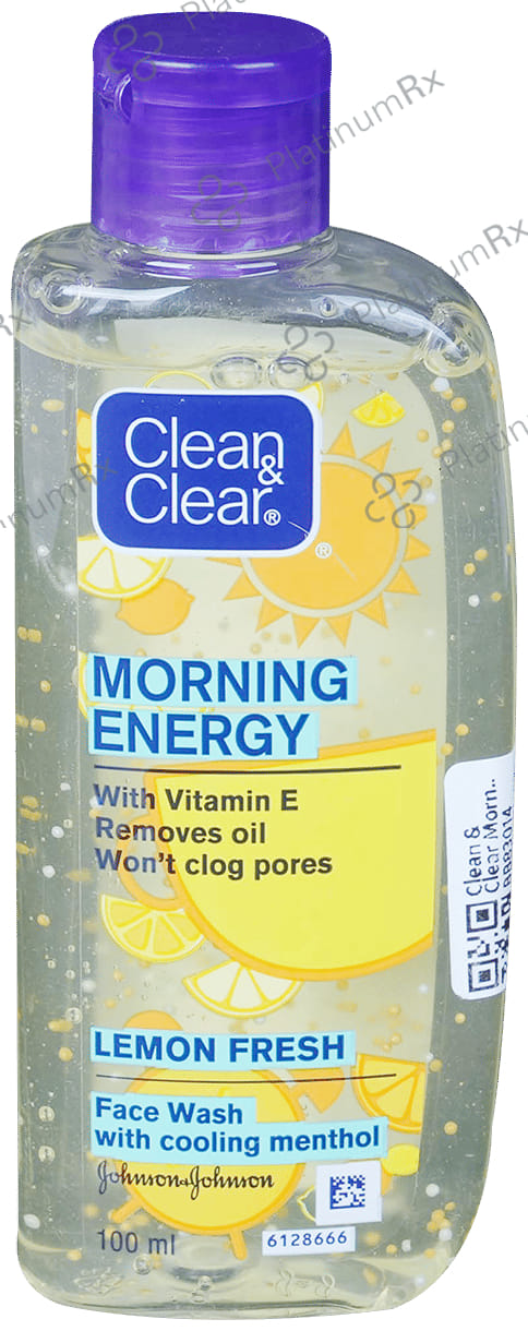 Clean & Clear Morning Energy Lemon Fresh Face Wash 100 ml