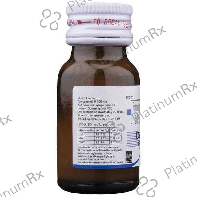 Dolo 100mg Oral Suspension 15ml