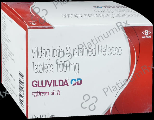 Gluvilda OD 100mg Tablet 15 tablets
