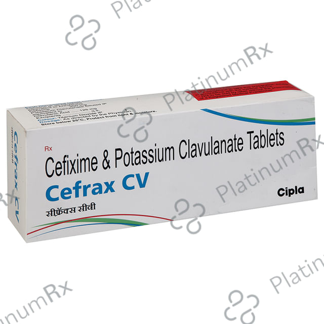 Cefrax CV 200/125mg Tablet 10s