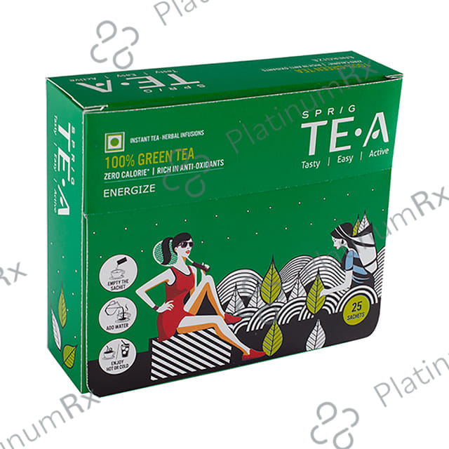 Sprig 100% Green Tea Sachet 25s