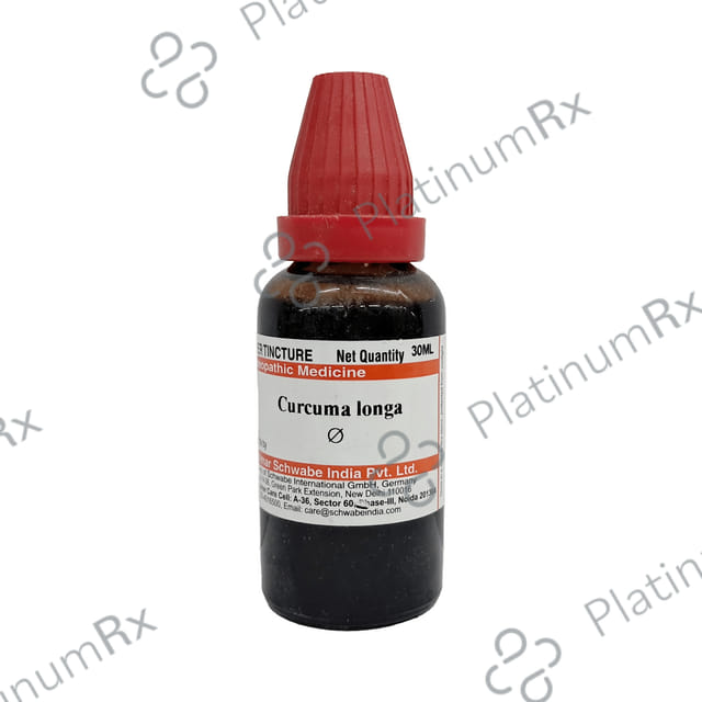 Dr Willmar Schwabe India Curcuma Longa Mother Tincture Q