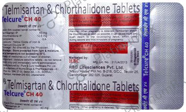 Telcure CH 40/12.5mg Tablet 15s