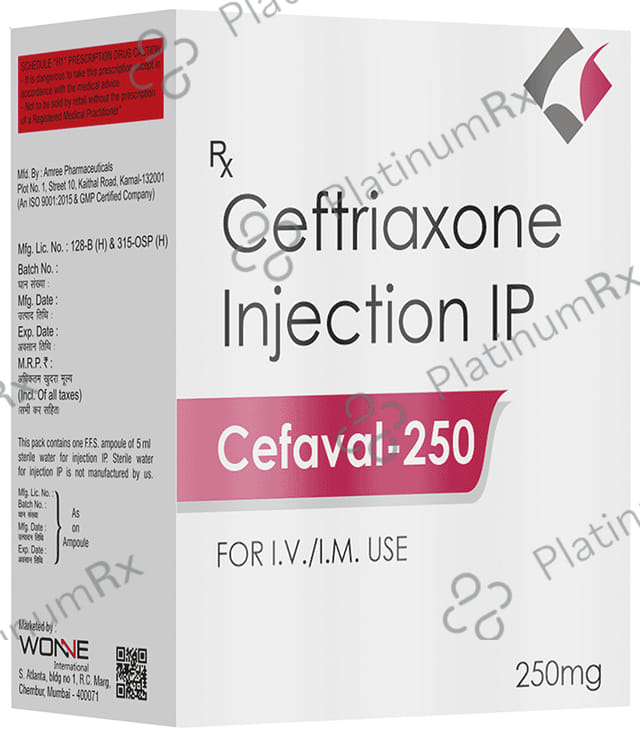 Cefaval 250 Injection
