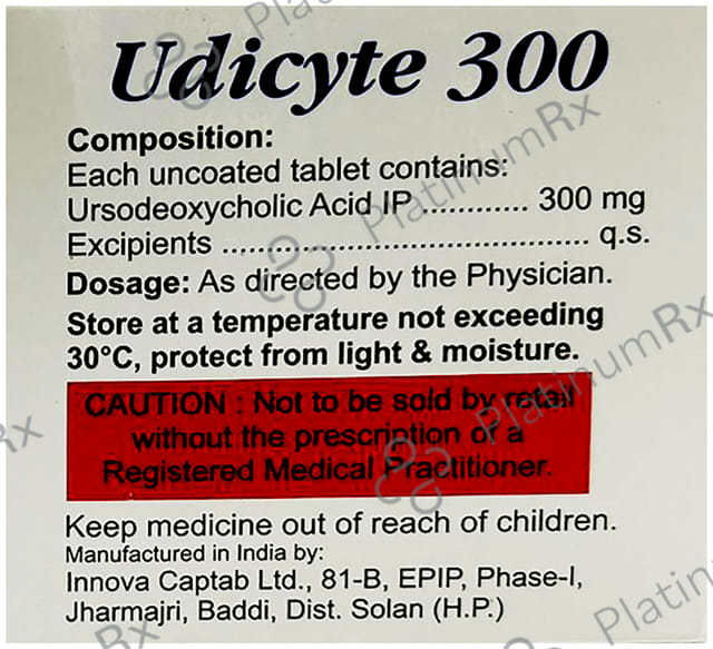 Udicyte 300mg Tablet 15s