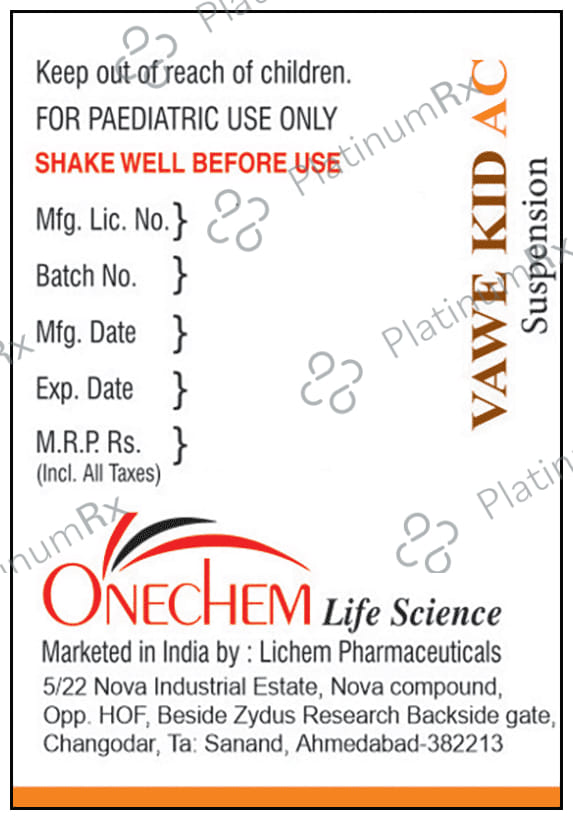 Vawe Kid AC Oral Suspension