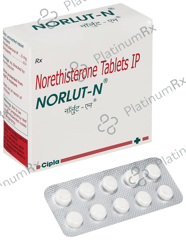 Norlut N 5mg Tablet 10s
