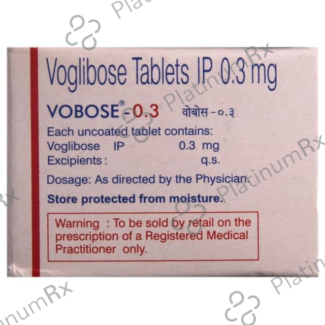 Vobose 0.3mg Tablet 10s