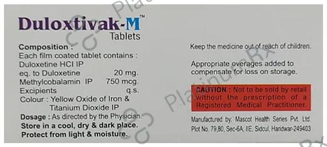 Duloxtivak-M Tablet