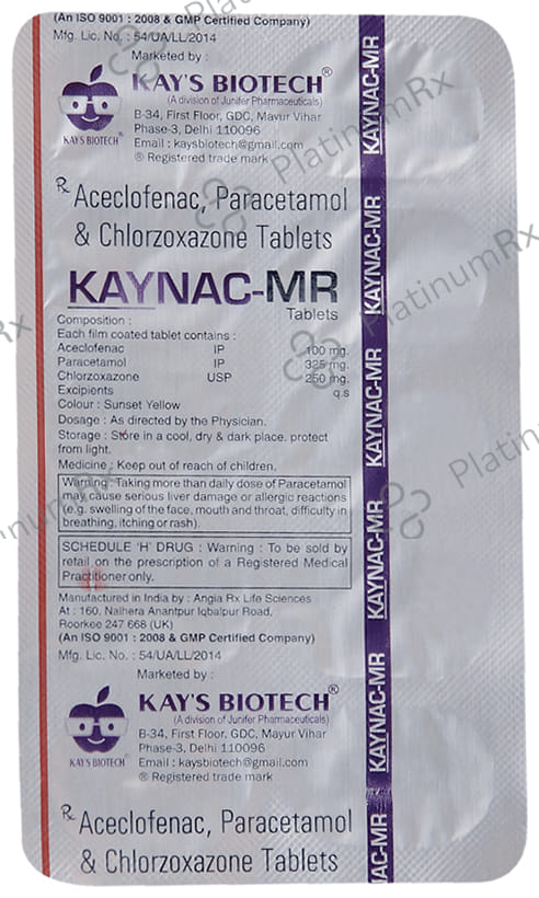 Kaynac MR Tablet 10s