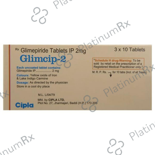 Glimcip 2 Tablet