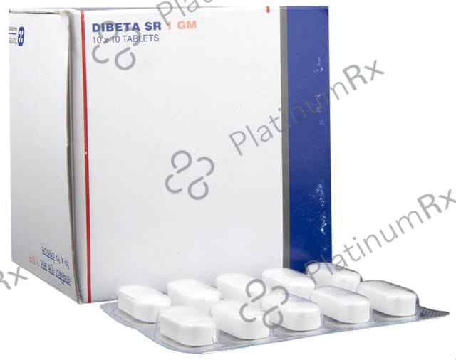 Dibeta SR 1gm Tablet 10s