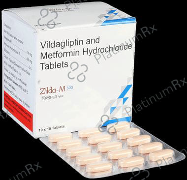 Zilda M 500mg/50mg Tablet