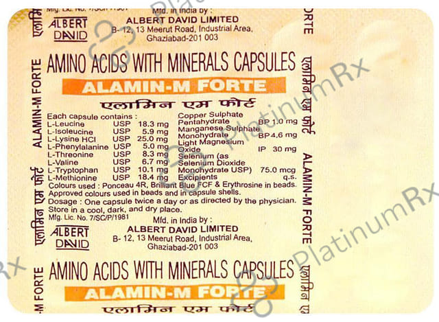 Alamin M Forte Capsule 10s