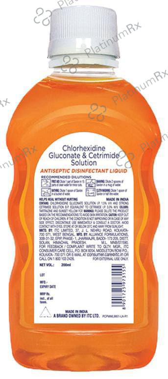 Savlon Antiseptic Disinfectant Liquid 200 ml