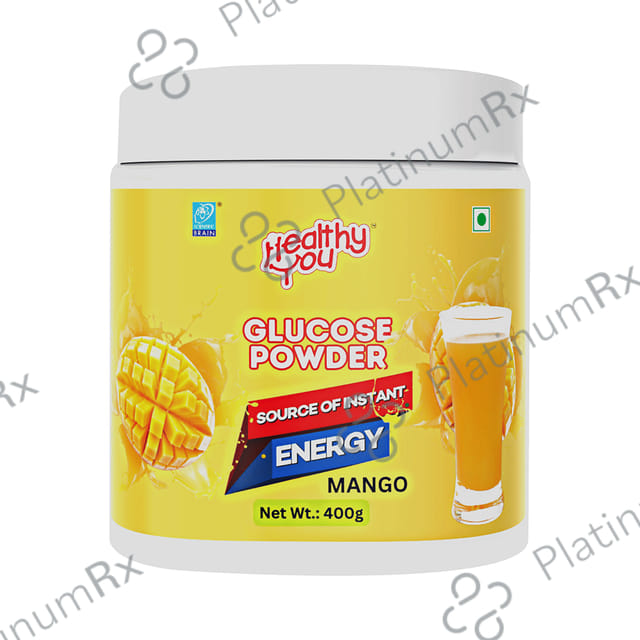 Healthy You Glucose Instant Drink with Vitamin C Mango Powder 400 gm