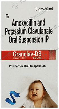 Granclav DS 400/57mg Dry Syrup 30ml
