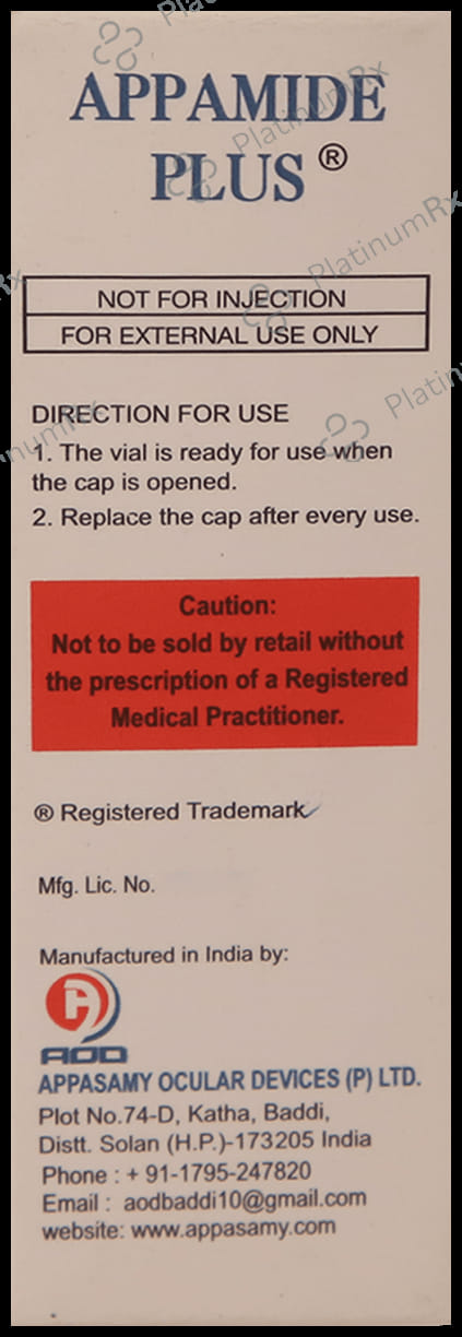 Appamide Plus Eye Drop