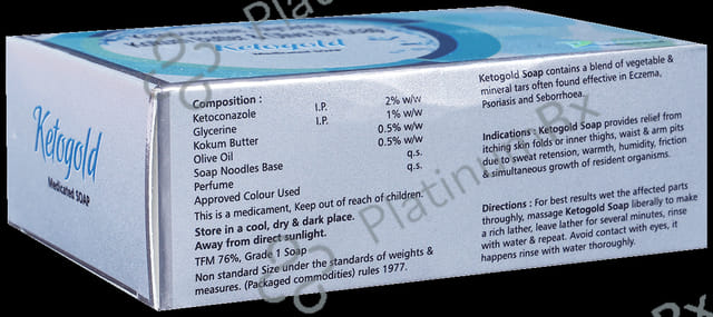 Ketogold Medicated Soap 75 Soap