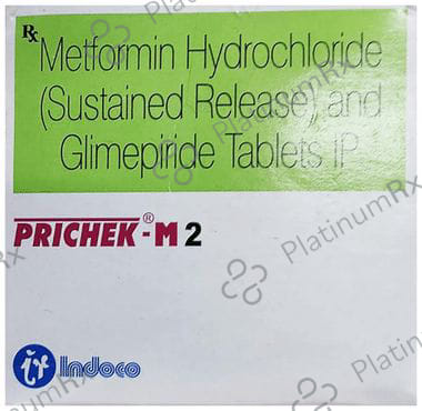 Prichek M 2/500mg Tablet SR 15s