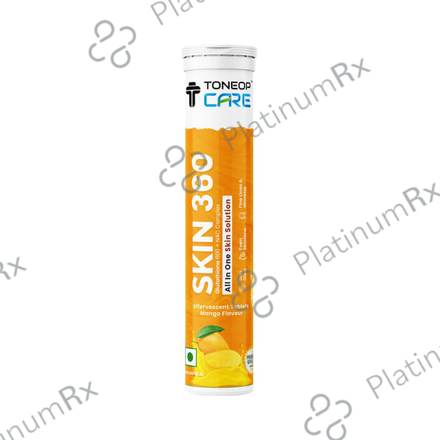 ToneOp Care Skin 360 Effervescent Tablet Mango