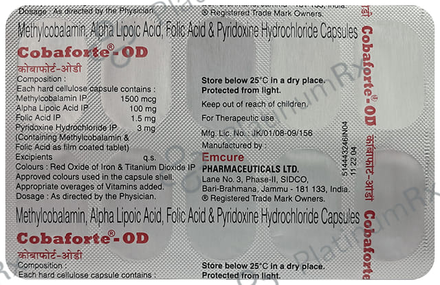 Coba Forte OD Capsule 10s